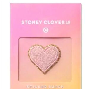 NWT Stoney Clover X Target Pink Heart Patch